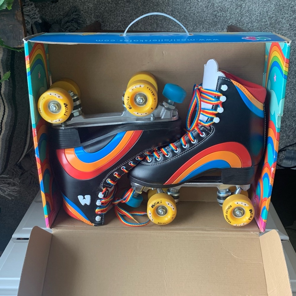 Moxi Rainbow Skates